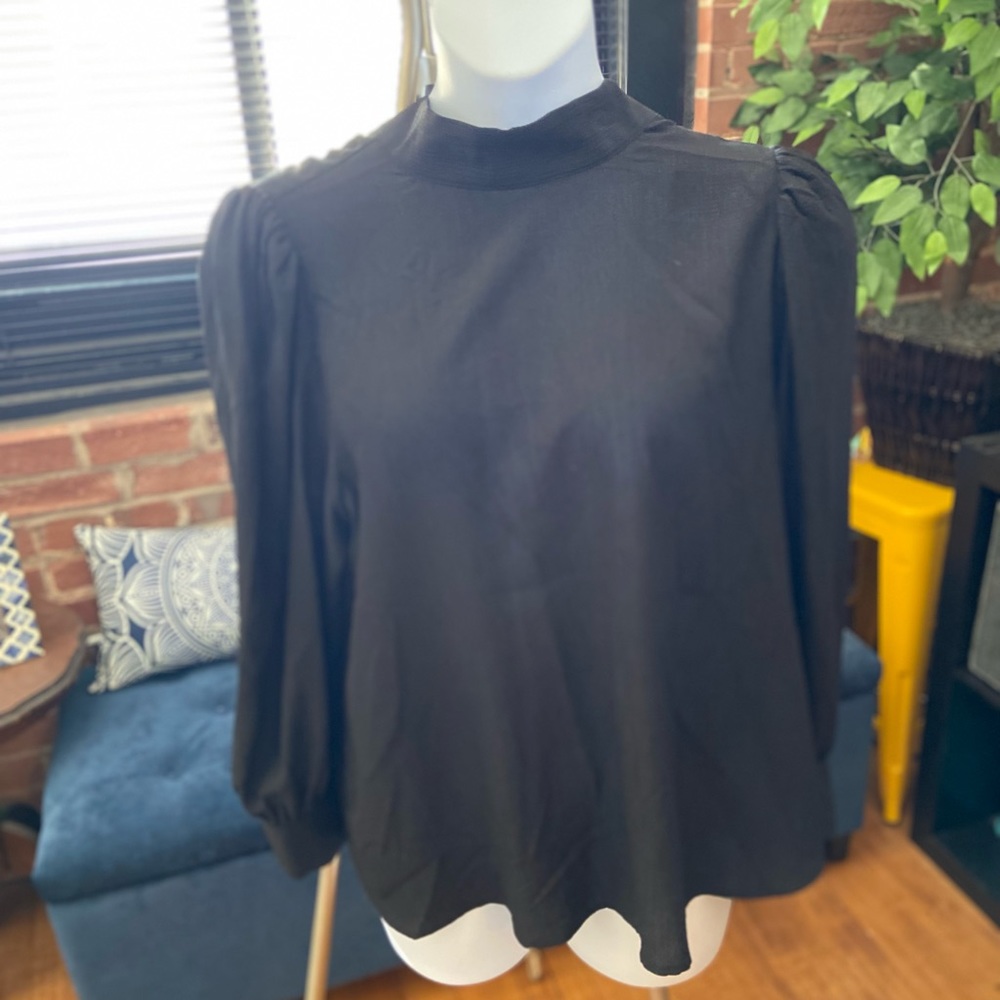 H&M high neck blouse